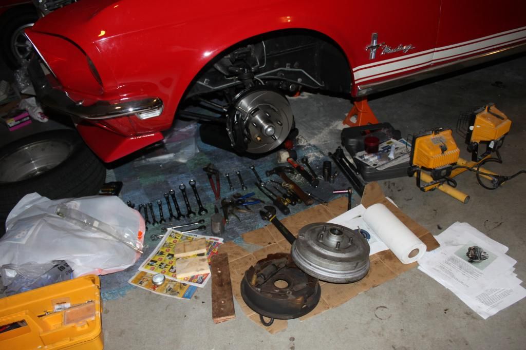 Brake conversion pictures Vintage Mustang Forums